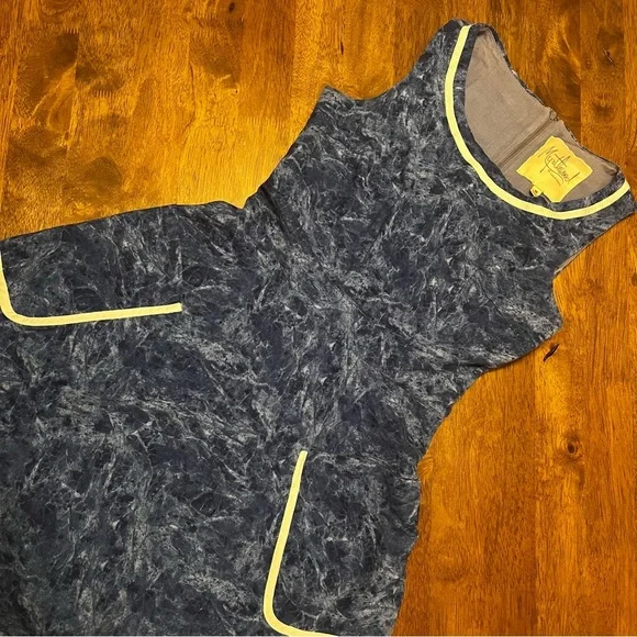 ModCloth Myrtlewood of California Sleeveless Retro Cotton Dress M Made in USA - Picture 2 of 13